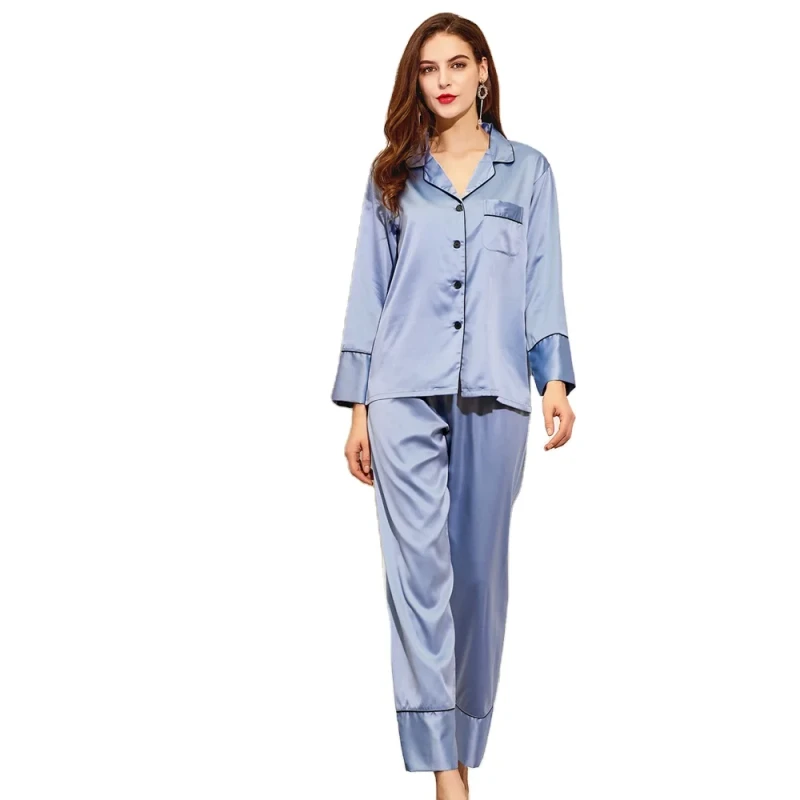 Women's Pyjamas Bridal Long Sleeves and Pants Pijamas for Bride Bridesmaid Wedding Party