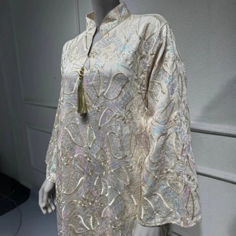 Womens-Robe-Embroidered-Sequin-Evening-Gown-Ethnic-Clothing-AbayaKaftanTunicDressModestEthnic
