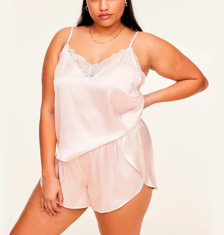 Womens-Satin-Silk-Camisole-Underwear-Set-Solid-Pattern-Woven-Nightwear-with-Hollow-out-Lace-Vest-Top-and-Shorts-Pajama