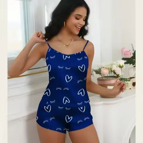 Womens-Soft-Spandex-Polyester-Camisole-Nightdress-Breathable-Chemise-Tank-Sleeveless-Nightgown-Sleep-Dress