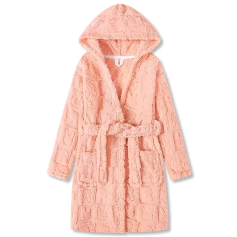 Womens-Thickened-300g-Flannel-Robe-with-Pockets-Long-Sleeves-Solid-Pattern-Autumn-Winter-Thermal-Bathrobe-for-Sleepwear