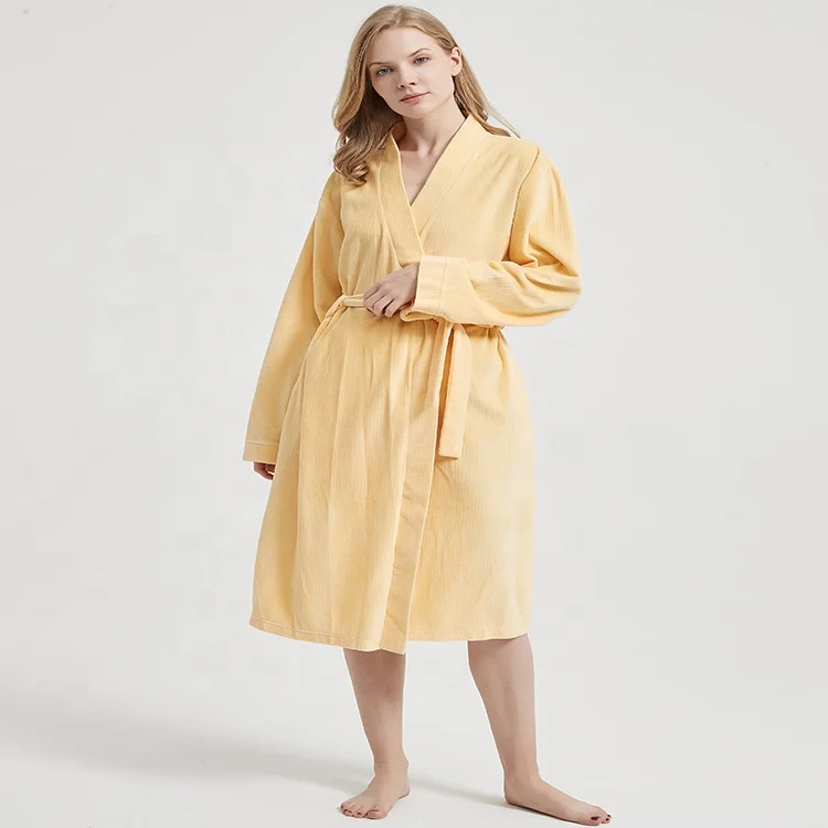Womens-Velvet-Nightgown-Dressing-Gown-Bath-Robes