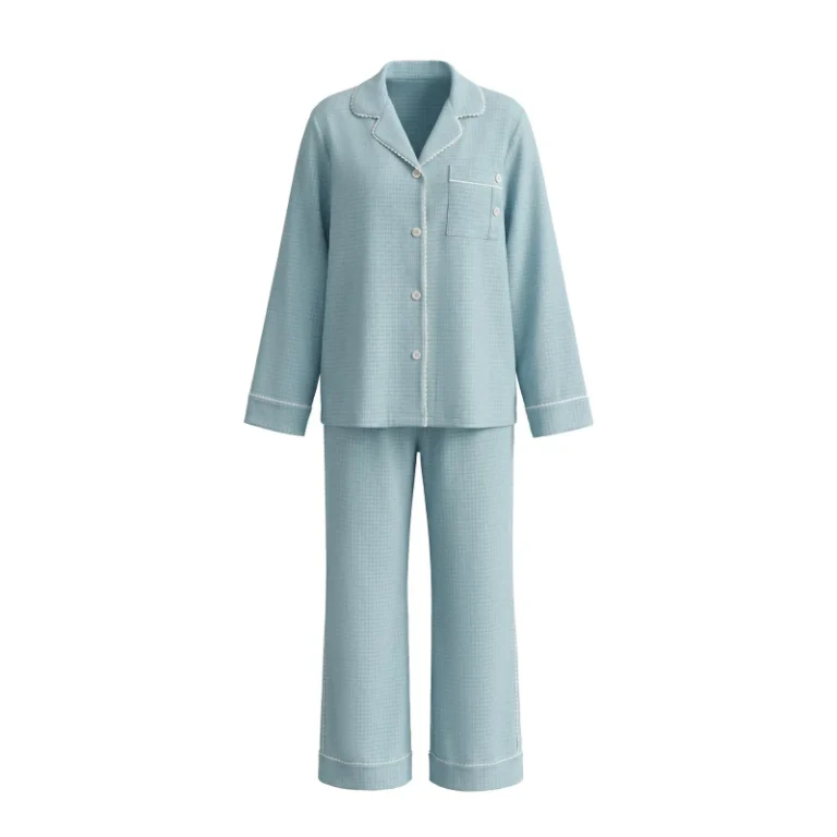 Womens-Winter-Solid-Elegant-Pajamas-Soft-Comfortable-Long-Sleeve-Pants-Set-Cozy-Breathable-Nightwear
